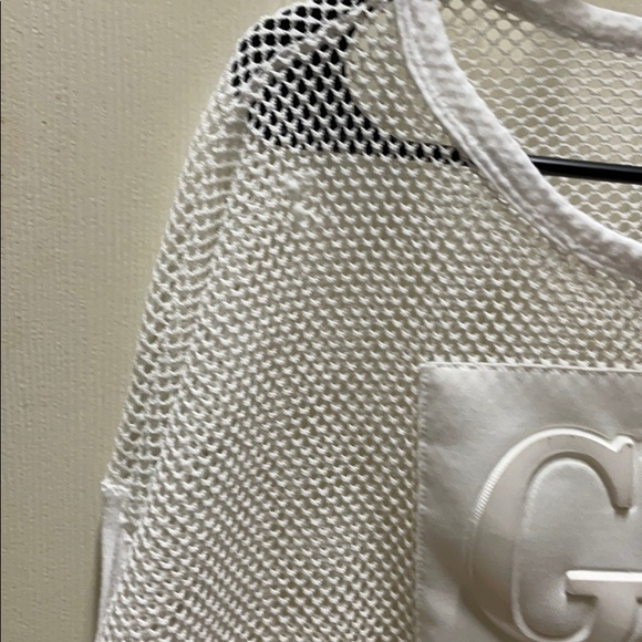 Girl boss fishnet crop top - Picture 4 of 10